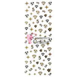 Stickere 3D pentru unghii cod SP009GD